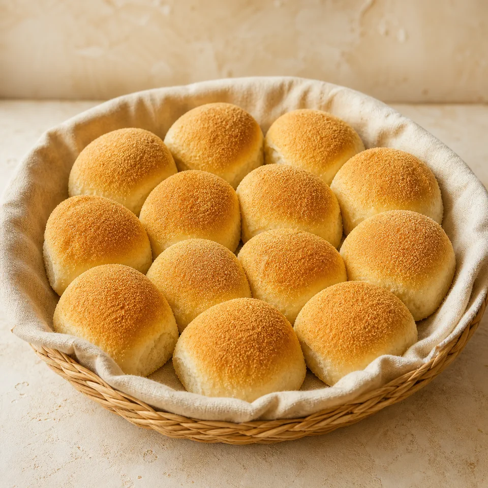 Freshly baked bread and pastries ready for sharing
